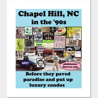 Chapel Hill, NC in the '90s Posters and Art